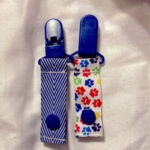 Paw prints tubie IV feeding oxygen tube clips